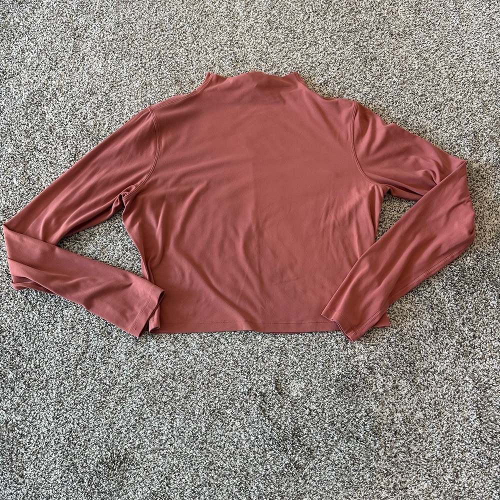 Lululemon Align Mock Neck Top Size 14- Briar Rose